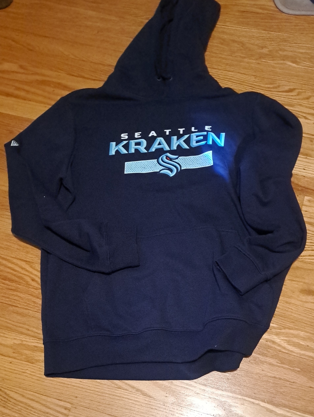 Men's Navy Hoodie - Team Logo Pullover